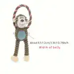 Bite-Resistant Dog Plush Chew Toy for Chewing & Interactive Play with Long-Leg Design – gallery image 4