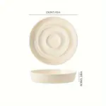 Ceramic Slow Feeder Bowl for Controlled Pet Feeding with Whisker-Friendly Wide Shape – gallery image 8