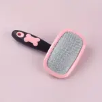 Pet Grooming Brush for Removing Loose Fur with Handheld Grip Design – main image