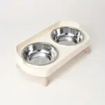 2-In-1 Cat Feeder and Water Dispenser for Pet Feeding with Dual Bowl Design – gallery image 11