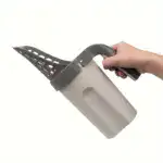 Cat Litter Box for Litter Waste Containment & Easy Cleaning with Integrated Waste Bin – main image