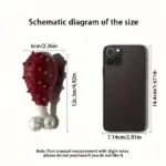 Dog Teeth Cleaning Chew Toy for Chewing & Dental Cleaning, Chicken Leg Shape – gallery image 4