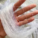 Transparent Mesh Protection Net for Balcony and Window Barrier Use with Fixed Plastic Buckles – main image