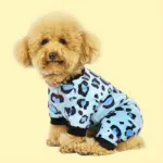 Leopard Print Dog Pajamas for Indoor Wear & Resting – gallery image 5