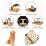 Reusable Washable Pet Pad for Potty Training with Four-Layer Absorbent Core – gallery image 10