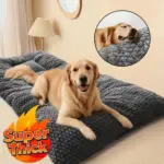Ultra-Soft Plush Dog Crate Pad for Resting & Lounging with Raised Edges – gallery image 10
