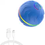 Interactive Rolling Dog Ball Toy for Self-Directed Play with Light-Up Design – gallery image 9