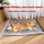 Dog Bed Mat for Indoor Resting & Sleeping, Soft Cushion Design – gallery image 5