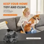 5-Piece Pet Grooming Vacuum Kit for Trimming & Hair Collection with Guide Combs – gallery image 9