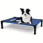 Cooling Elevated Dog Bed for Pet Resting with Breathable Mesh Surface and Metal Frame – gallery image 26