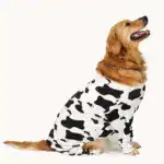 Dog Pajamas for Year-Round Wear with Soft Textured Fabric and Cow Spot Pattern – gallery image 10
