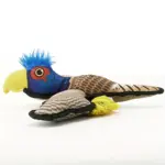 Bite-Resistant Squeaky Dog Chew Toy for Chewing & Interactive Play, Animal Print Design – gallery image 2