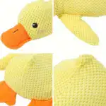 Chew-Resistant Plush Duck Dog Toy for Interactive Chewing & Squeaking – main image
