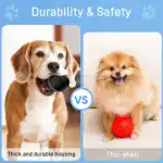 Interactive Rolling Dog Ball Toy for Random Movement & Light Effects – gallery image 18