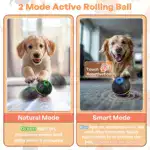 Interactive Rolling Dog Ball Toy for Self-Directed Play with Light-Up Design – gallery image 8