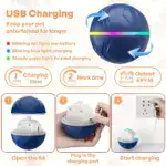 Smart Bouncing Ball for Interactive Pet Play and Motion-Activated Rolling Design – gallery image 9