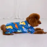 Thickened Fleece Pet Pajamas for Warm Indoor Wear with Placket Closure – gallery image 7