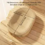 Oval Cat Scratching Board for Scratching & Claw Care with Sisal Surface – gallery image 4