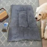 Plush Pet Bed for Resting & Lounging with Thick Cushioned Polyester Mat – gallery image 5