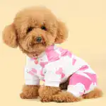 Dog Pajamas for Year-Round Wear with Soft Textured Fabric and Cow Spot Pattern – gallery image 3