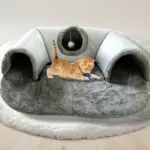 3-in-1 Cat Tunnel Bed for Resting & Play with Non-Slip Bottom – gallery image 3