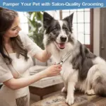 Pet Grooming Scissors for Trimming & Grooming with Safety Round Tip and Ergonomic Handles – gallery image 11