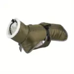 Warm Windproof Dog Jacket for Cold-Weather Wear, Fleece-Lined High Collar – gallery image 3