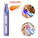 Rechargeable Pet Grooming Kit for Trimming & Filing with Low-Noise Cordless Design – gallery image 9