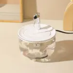 Transparent Pet Water Dispenser for Filtered Water Circulation & Quiet Dispensing – gallery image 10