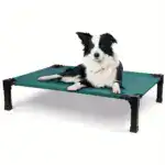 Cooling Elevated Dog Bed for Pet Resting with Breathable Mesh Surface and Metal Frame – gallery image 24