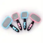 Pet Grooming Brush for Removing Loose Fur with Handheld Grip Design – gallery image 3