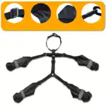 Dog Paw Boot Leggings for Outdoor Walking in Wet Weather with Anti-Slip Sole – gallery image 2