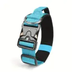 Tactical Dog Collar for Training & Outdoor Walks, Adjustable Nylon Webbing with Zinc Alloy Connector – gallery image 15
