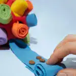 Interactive Snuffle Ball for Dogs for Treat Dispensing & Puzzle Play, Durable Rubber Design – gallery image 8