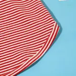 Pet T-Shirt for Medium and Large Dogs, Red and White Stripes – gallery image 11