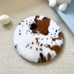 Faux Rabbit Plush Pet Mat for Sleeping & Resting with Short Pile Surface – gallery image 8