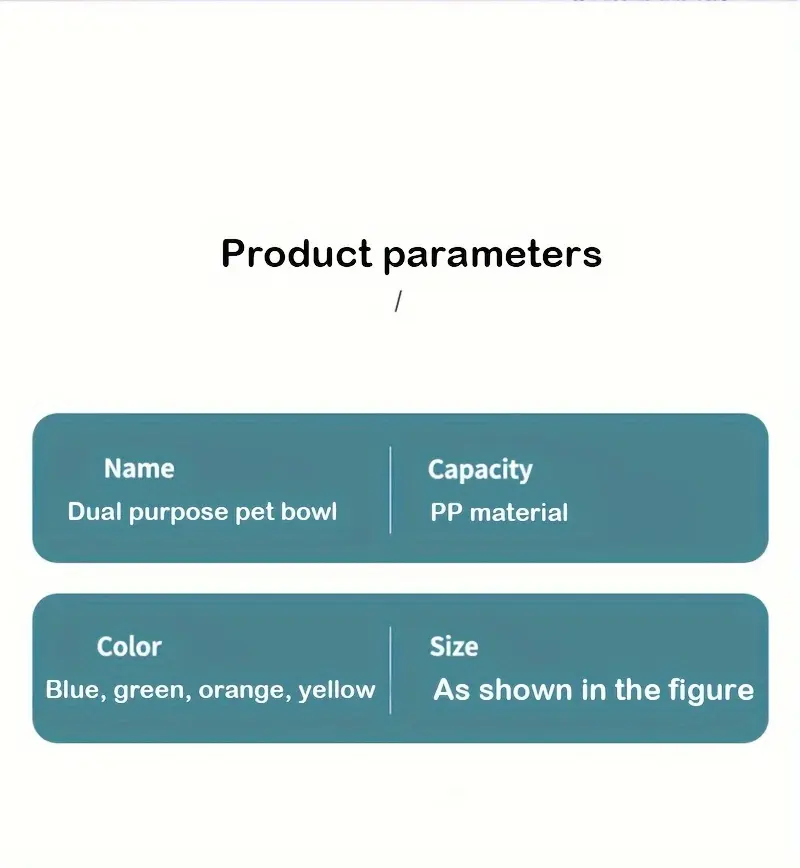 Double Stainless Steel Dog Bowls with No-Spill Stand for Drinking & Feeding – description image 9