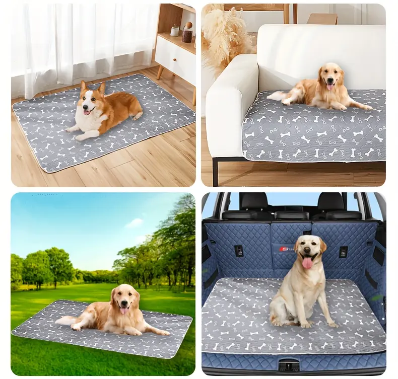 Washable Dog Pee Pad for Potty Training & Indoor Accidents with Leak-Resistant Backing – description image 8