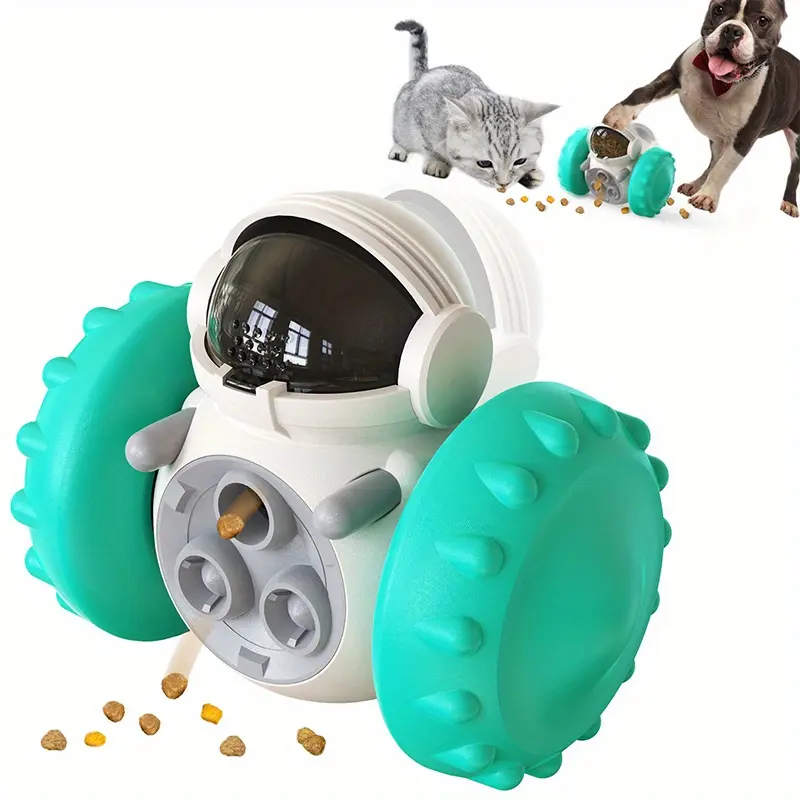 Treat Dispensing Puzzle Toy for Mental Stimulation & Slower Eating – description image 1