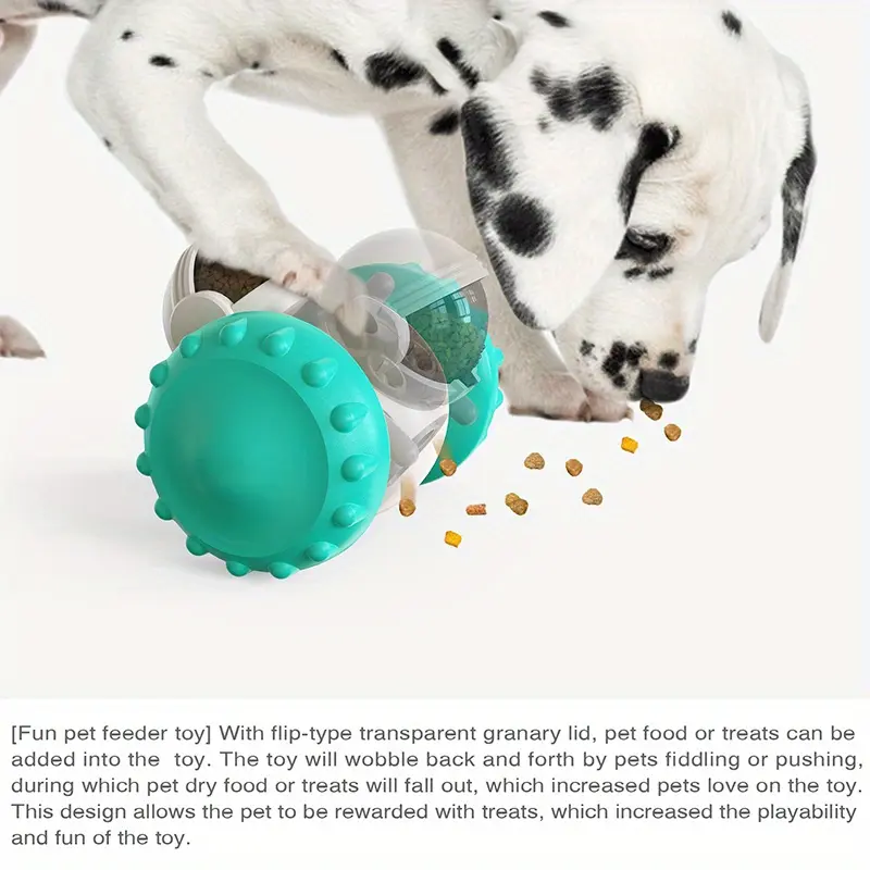 Treat Dispensing Puzzle Toy for Mental Stimulation & Slower Eating – description image 4