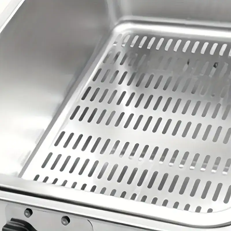 Stainless Steel Cat Litter Box for Containing Litter with Double-Layer Design – description image 4