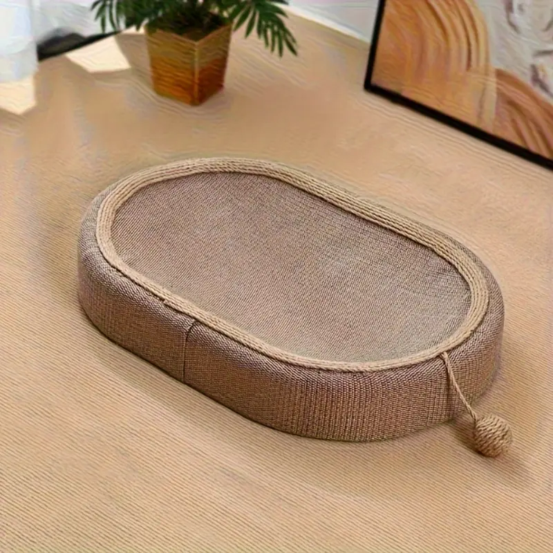 Cat Scratching Board with Enclosed Litter Box for Scratching & Resting, Durable Construction – description image 6