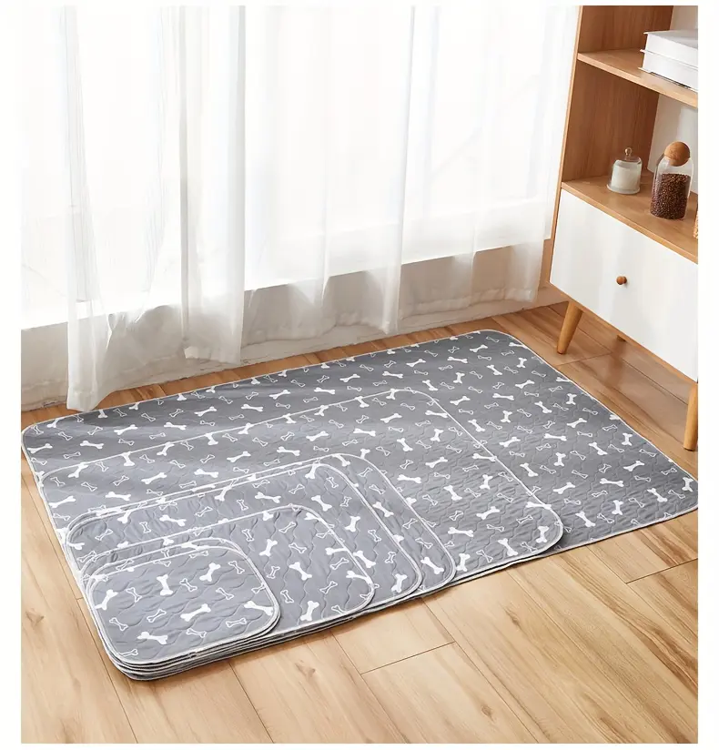 Washable Dog Pee Pad for Potty Training & Indoor Accidents with Leak-Resistant Backing – description image 3