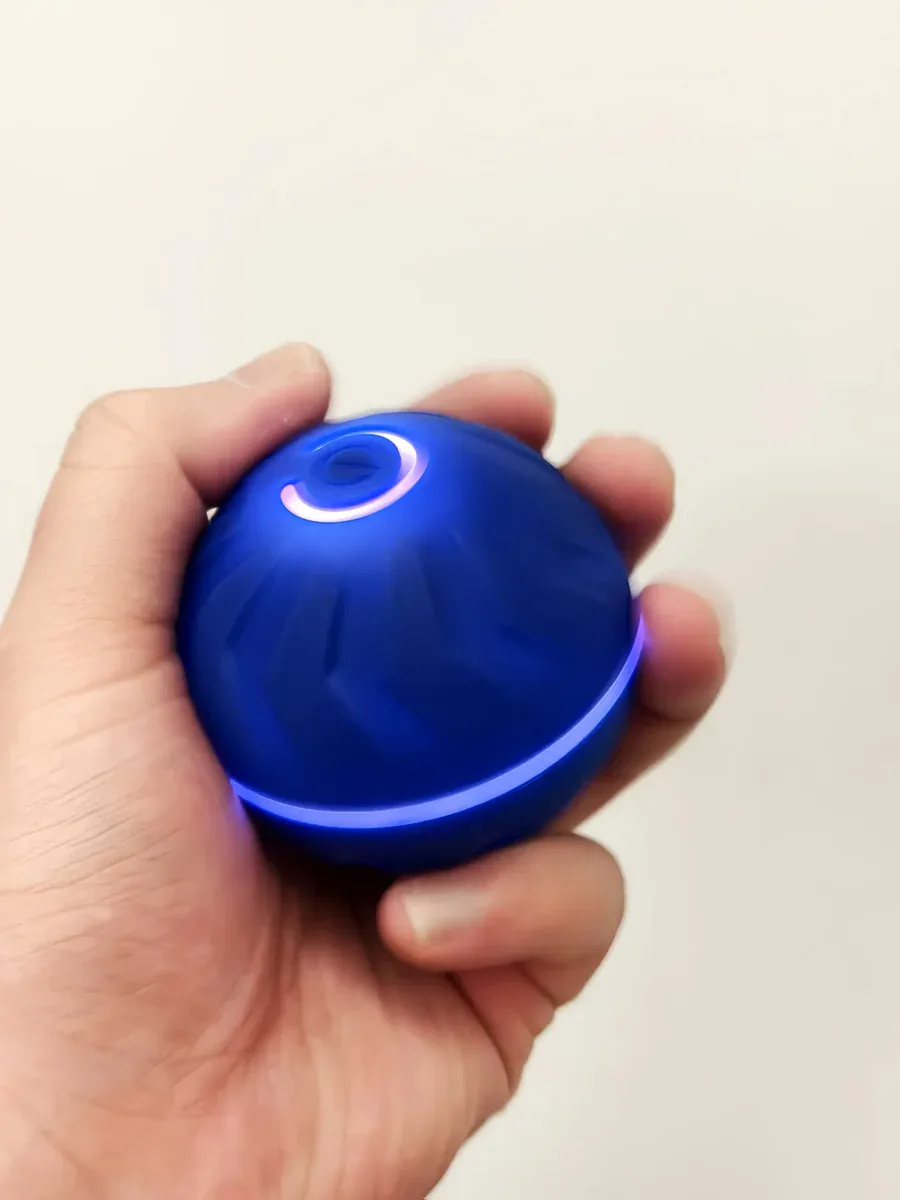 Interactive Smart Bouncing Dog Ball for Motion-Activated Play, Rechargeable Design – description image 1