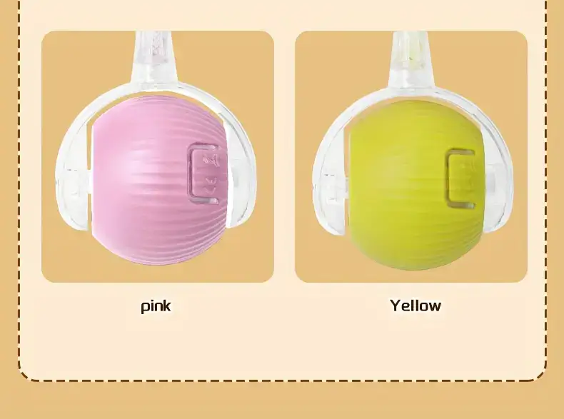 Automatic Moving Cat Ball Toy for Interactive Play, Motion Activation & Obstacle Avoidance – description image 10