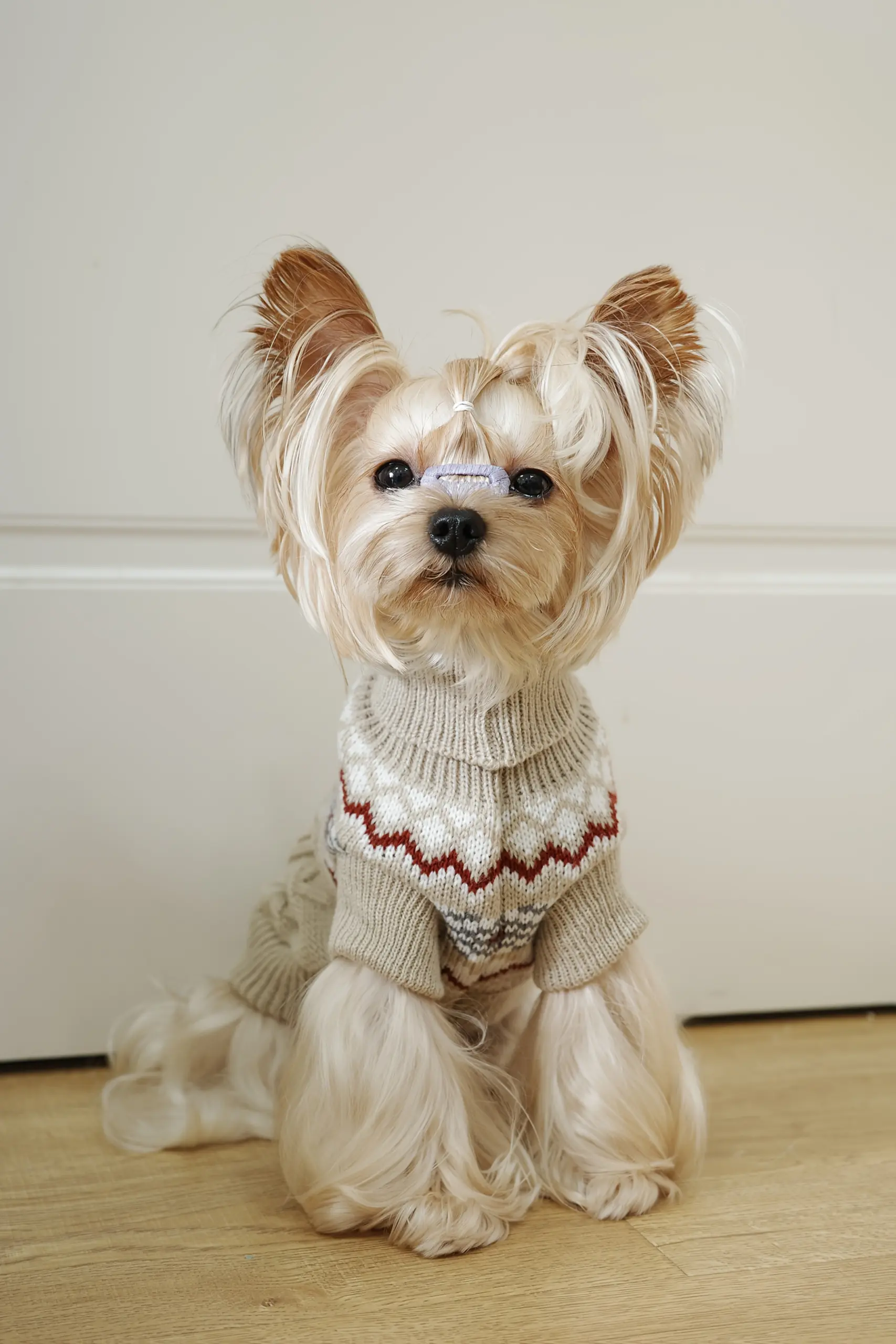 Pet Sweater for Dogs and Cats with High Neck, Pullover Style – description image 6