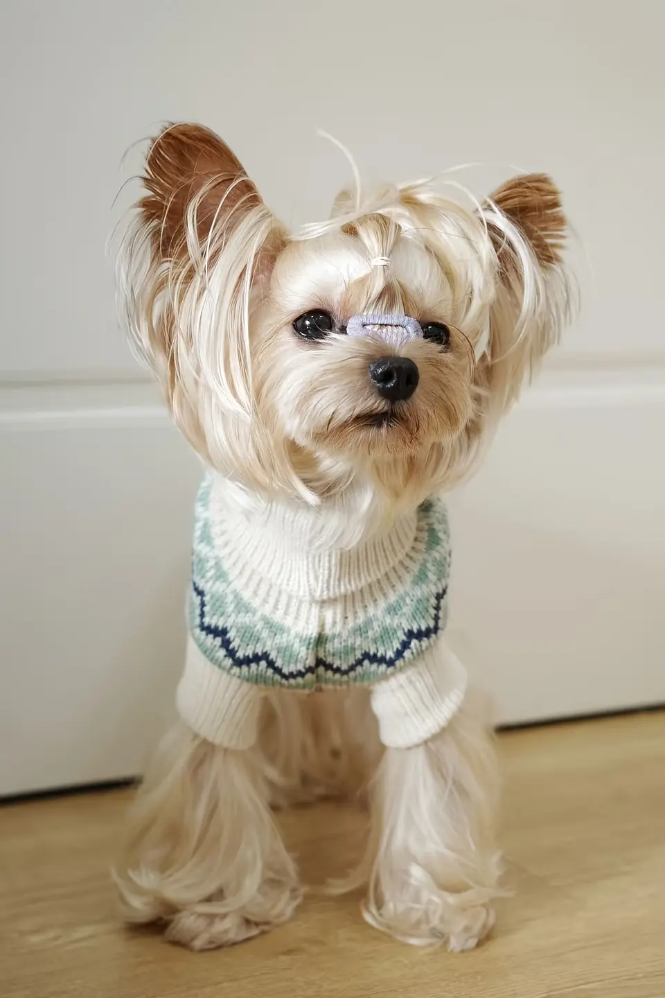 Pet Sweater for Dogs and Cats with High Neck, Pullover Style – description image 8