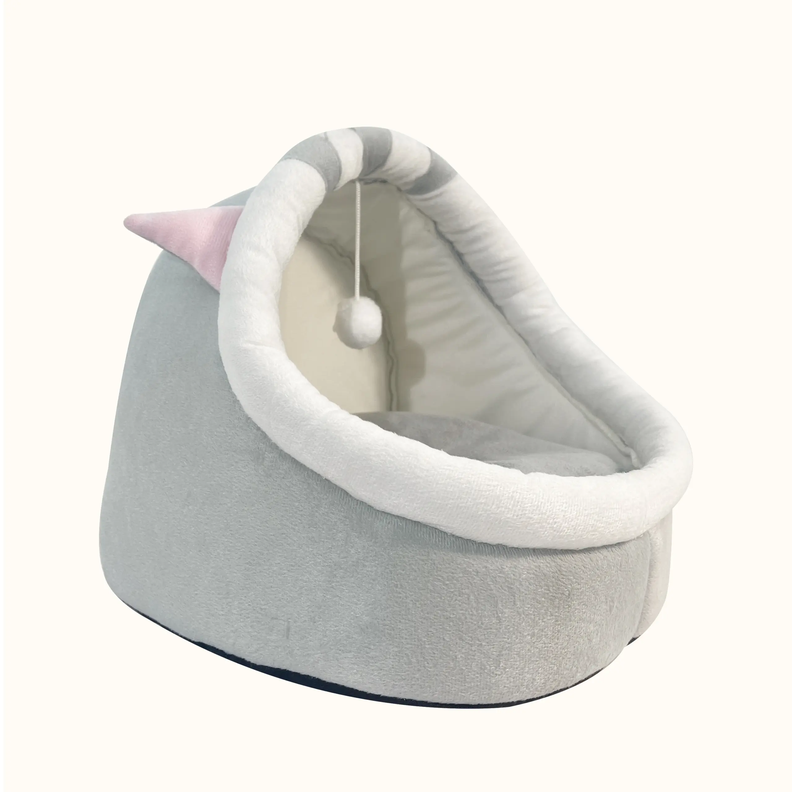 Cat Bed for Resting & Sleeping with Soft Mat and Breathable Basket Design – description image 1