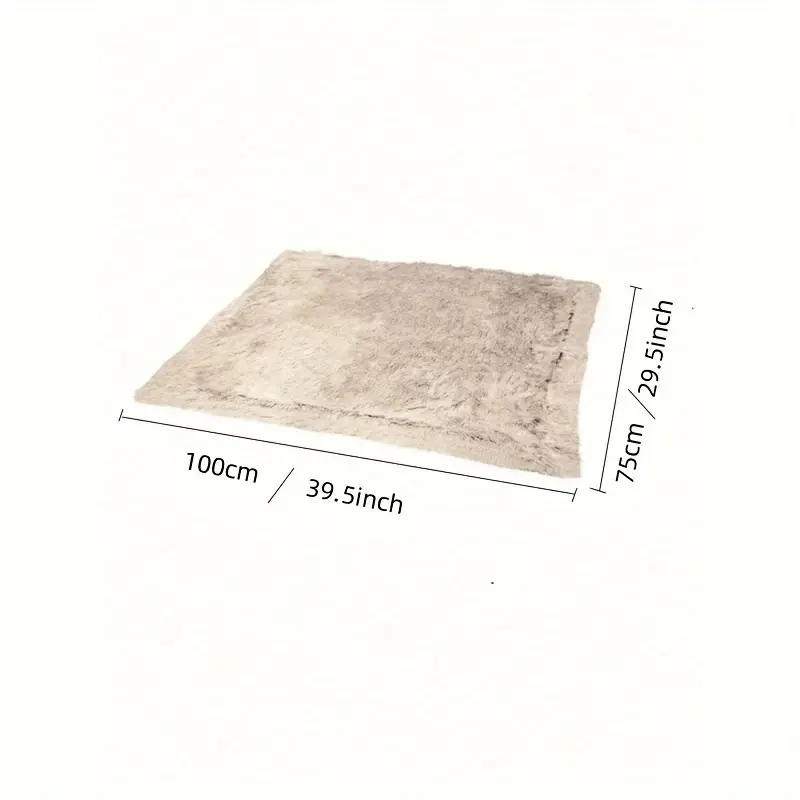 Fluffy Plush and Velvet Dog Blanket for Pet Resting & Lounging – description image 3