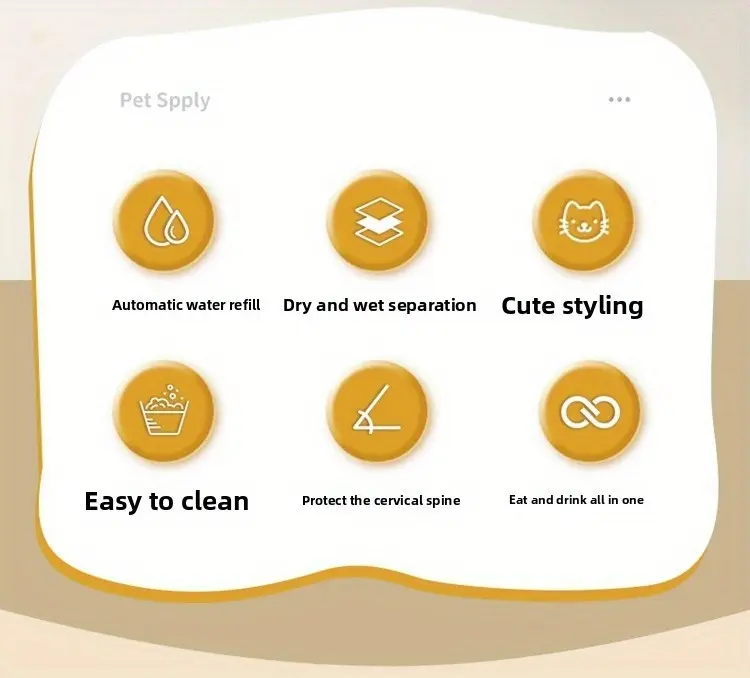 Stainless Steel Pet Bowl for Feeding with Slanted Design – description image 5